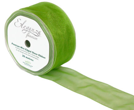 50mm x 20m Pistachio Green - Ribbons